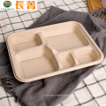 Bagasse Food Box Biodegradable Food Container Lunch Box